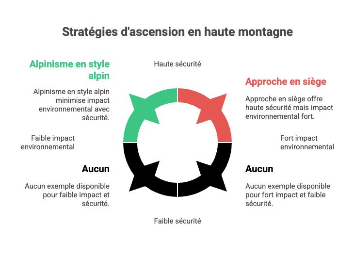 Stratégies d'ascension et tactiques modernes