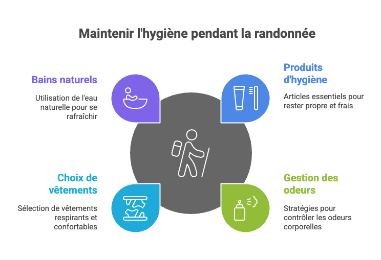 Hygiène pendant la randonnée : nos conseils