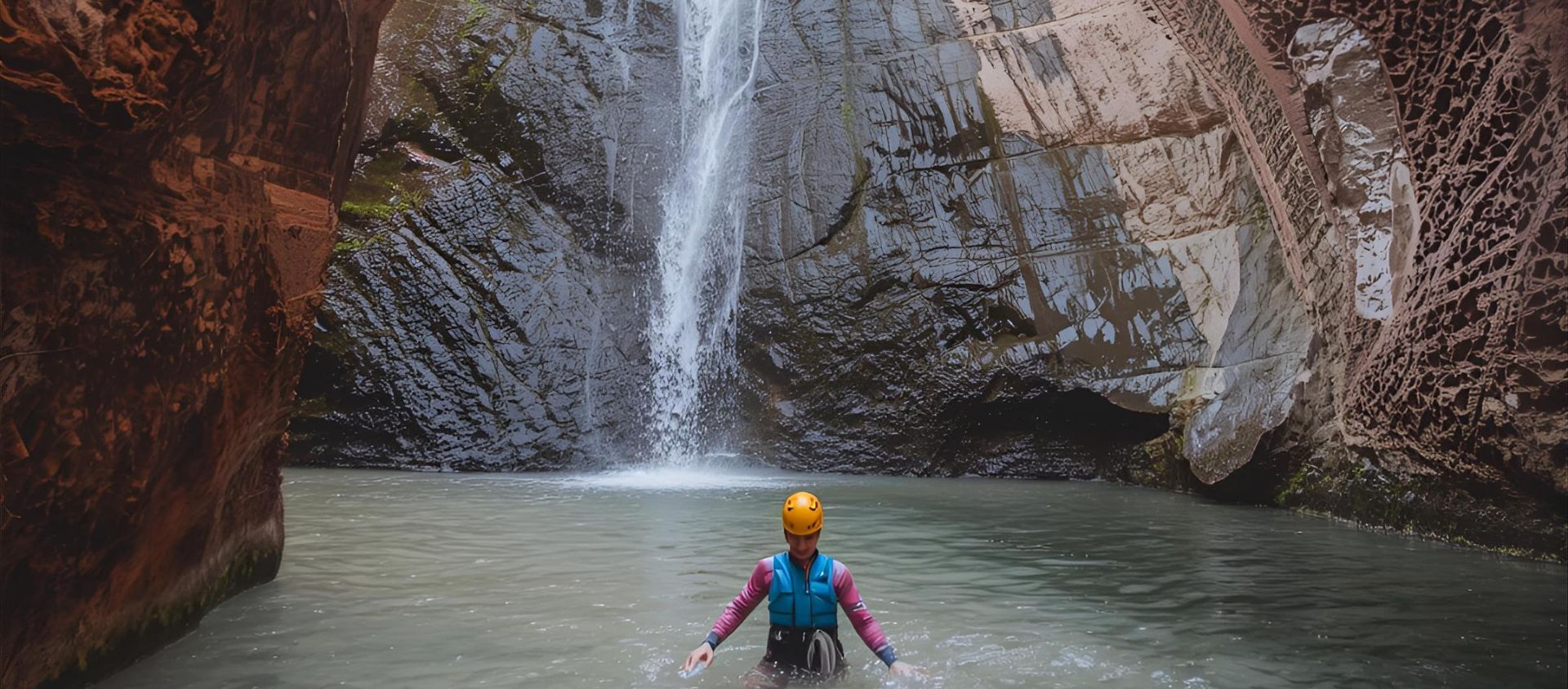 Canyoning dans les cascades d'Ouzoud maroc