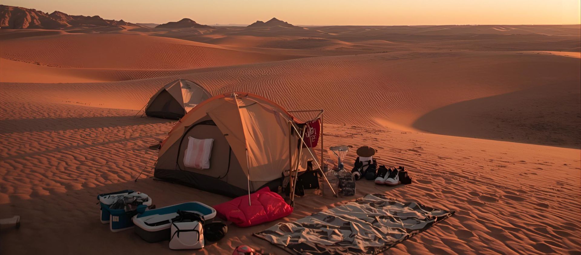 Équipements essentiels selon les conditions desert sahara