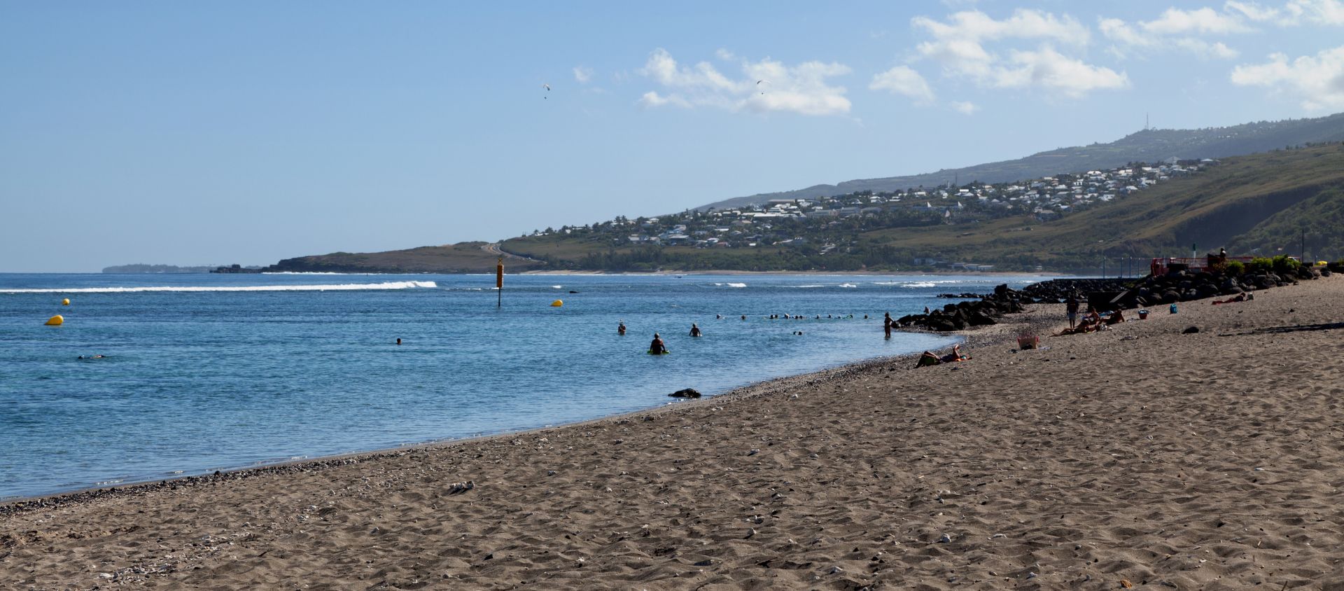 La plage de Trou d'Eau