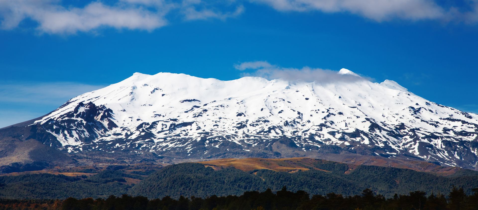 Mont Ruapehu nouvelle zélande
