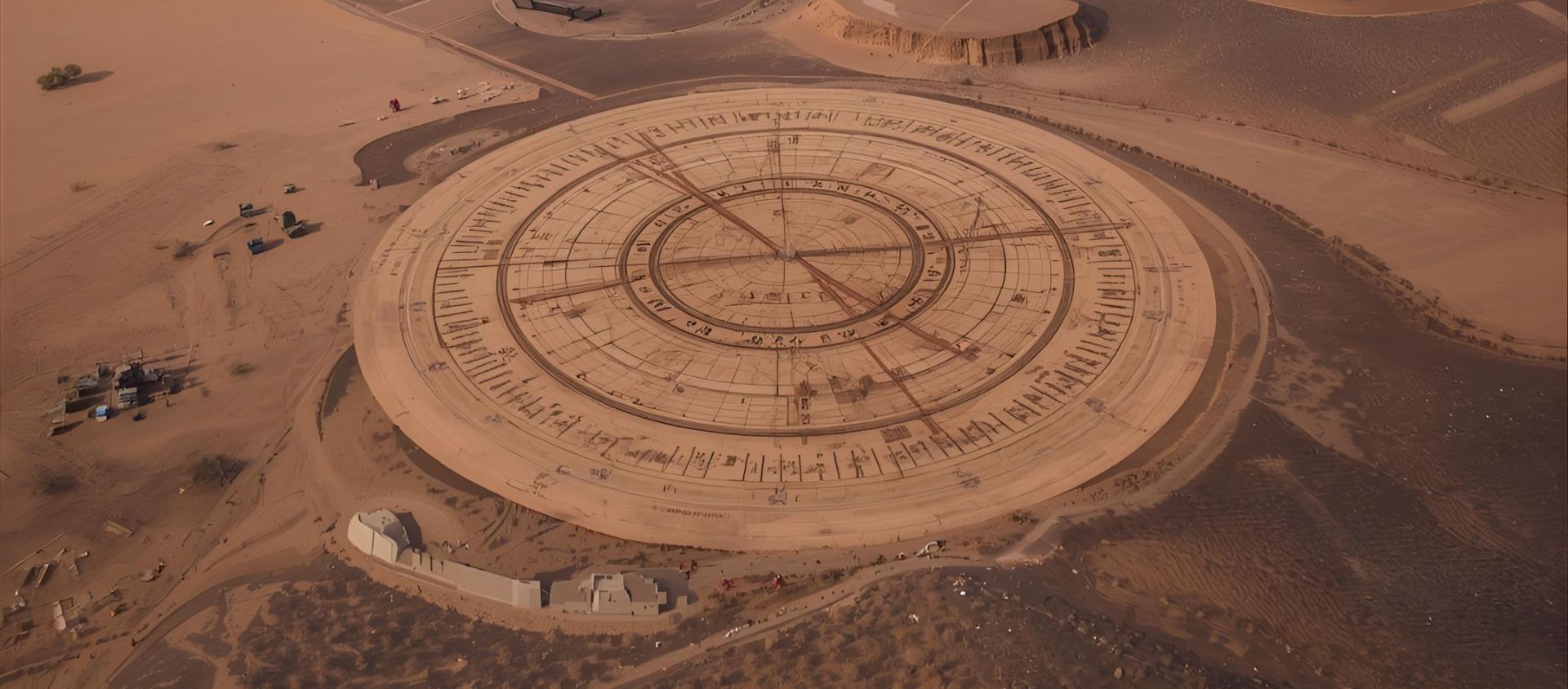 Navigation et orientation dans l'immensité désertique