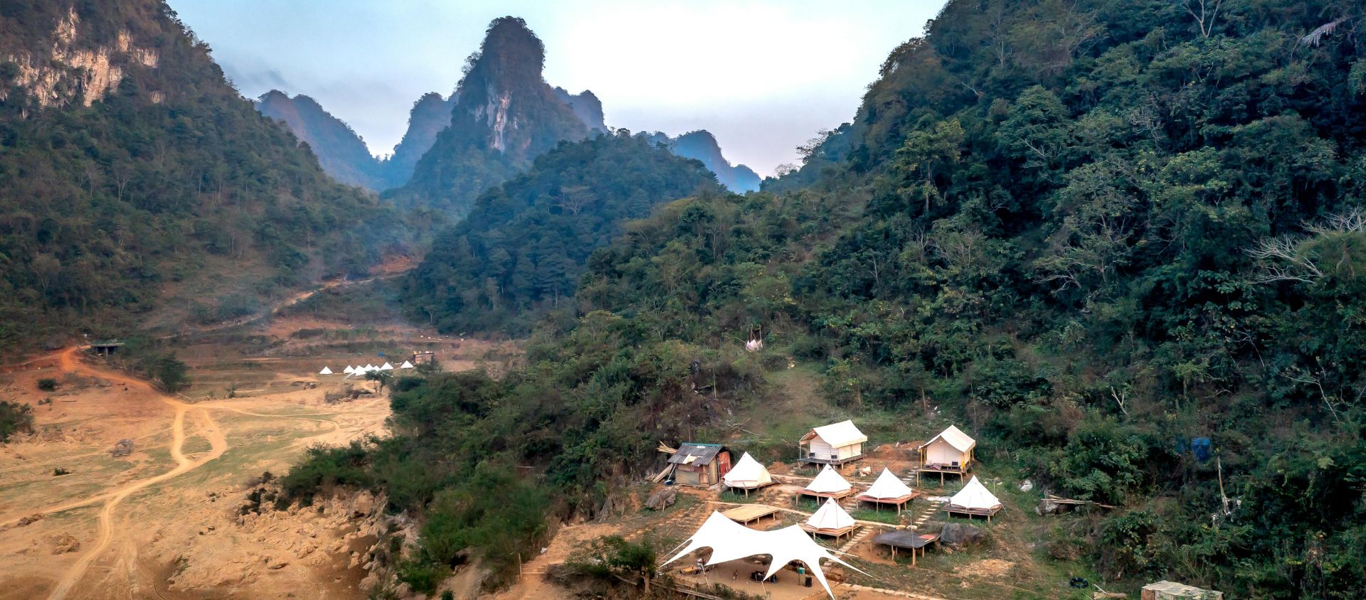 Népal camping glamping voyage