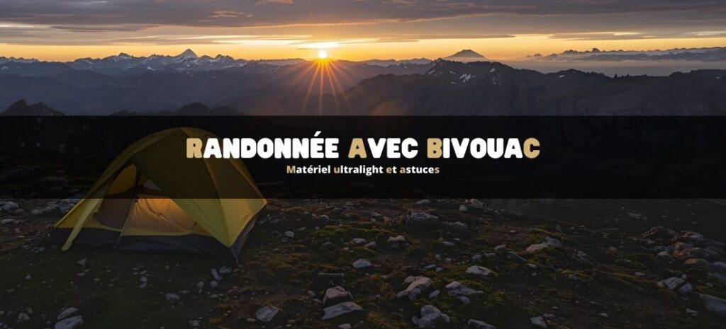 Randonnée avec bivouac : matériel ultralight et astuces