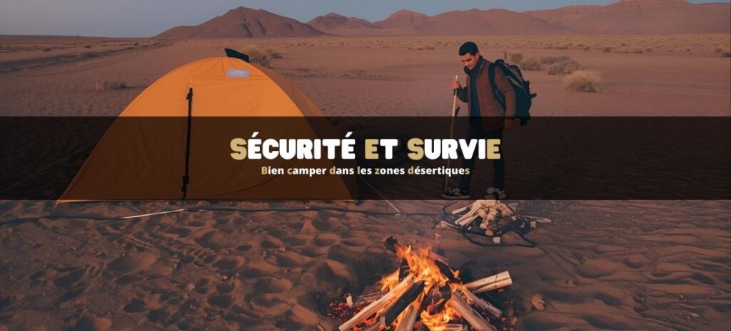 Sécurité et survie : bien camper dans les zones désertiques