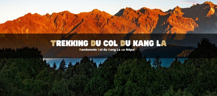 Trekking du Col du Kang La au Népal