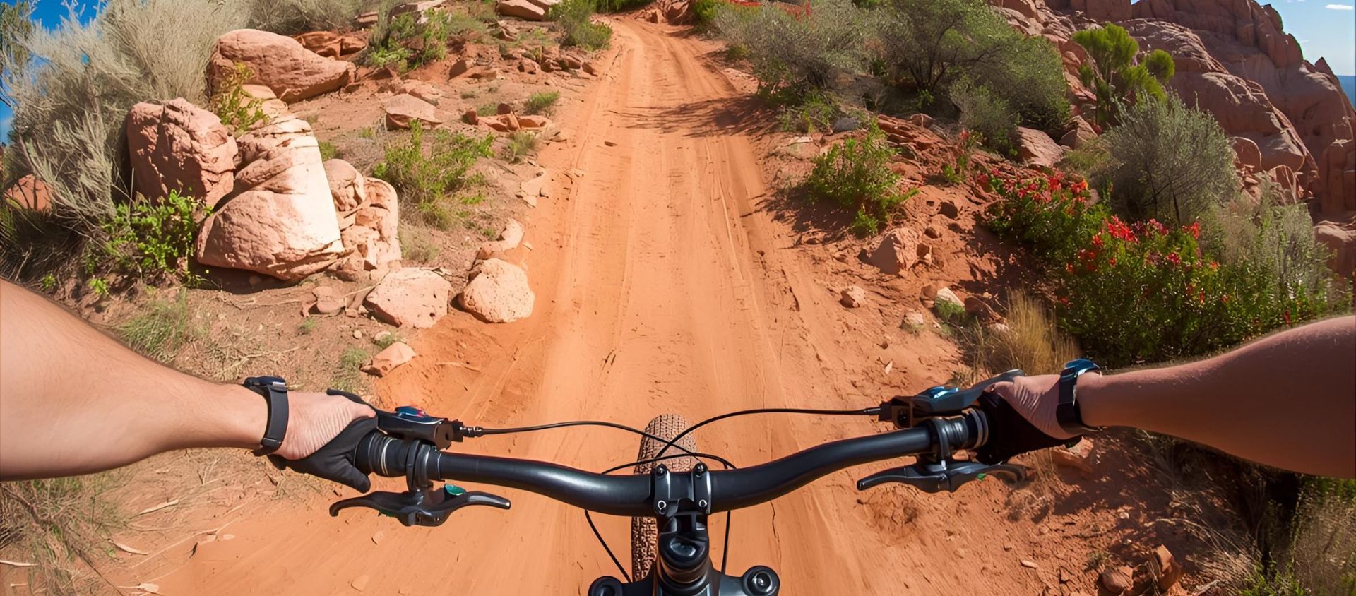 VTT dans l'Anti-Atlas Maroc