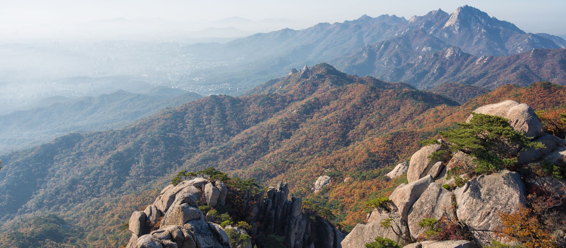 Bukhansan corée du sud seoul