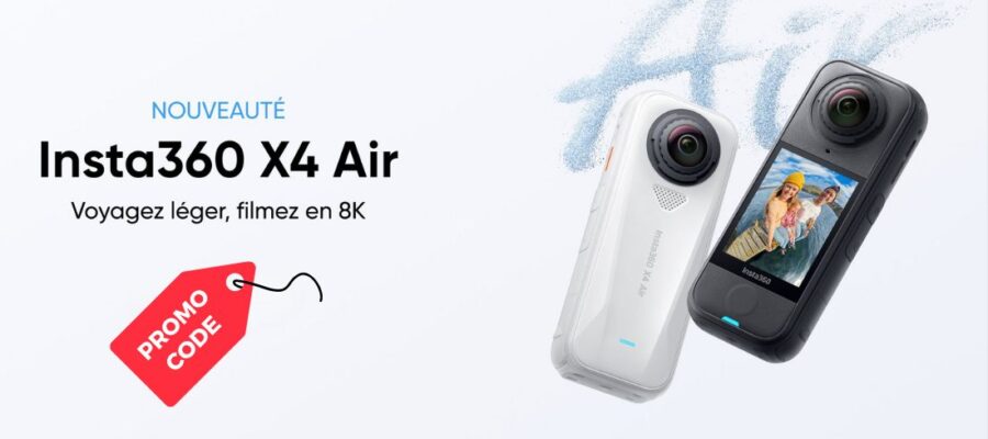 Code promo Insta360 X4 Air - Caméra de poche