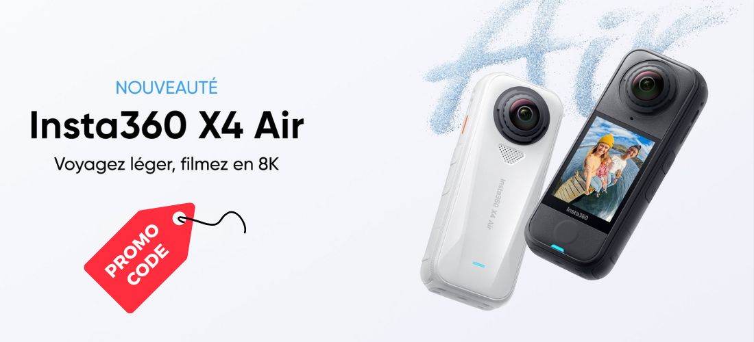 Code promo Insta360 X4 Air - Caméra de poche