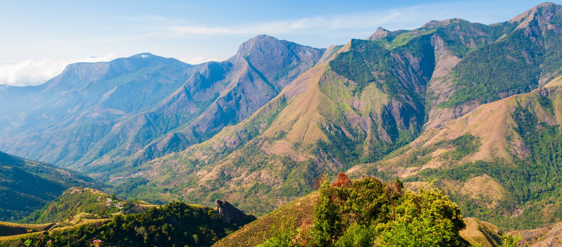Ghâts occidentaux dans le Karnataka inde
