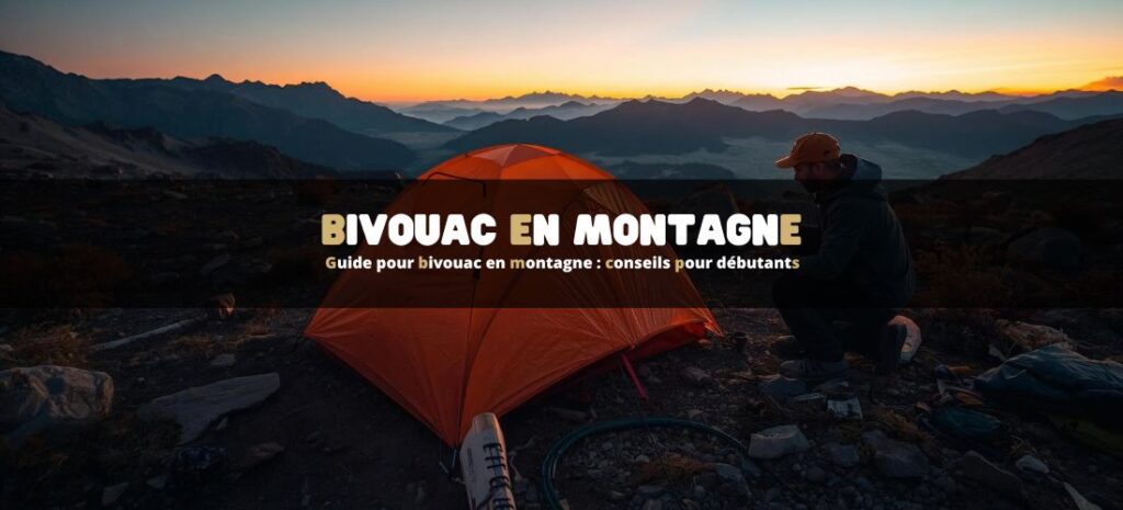 Guide pour bivouac en montagne : conseils pour débutants
