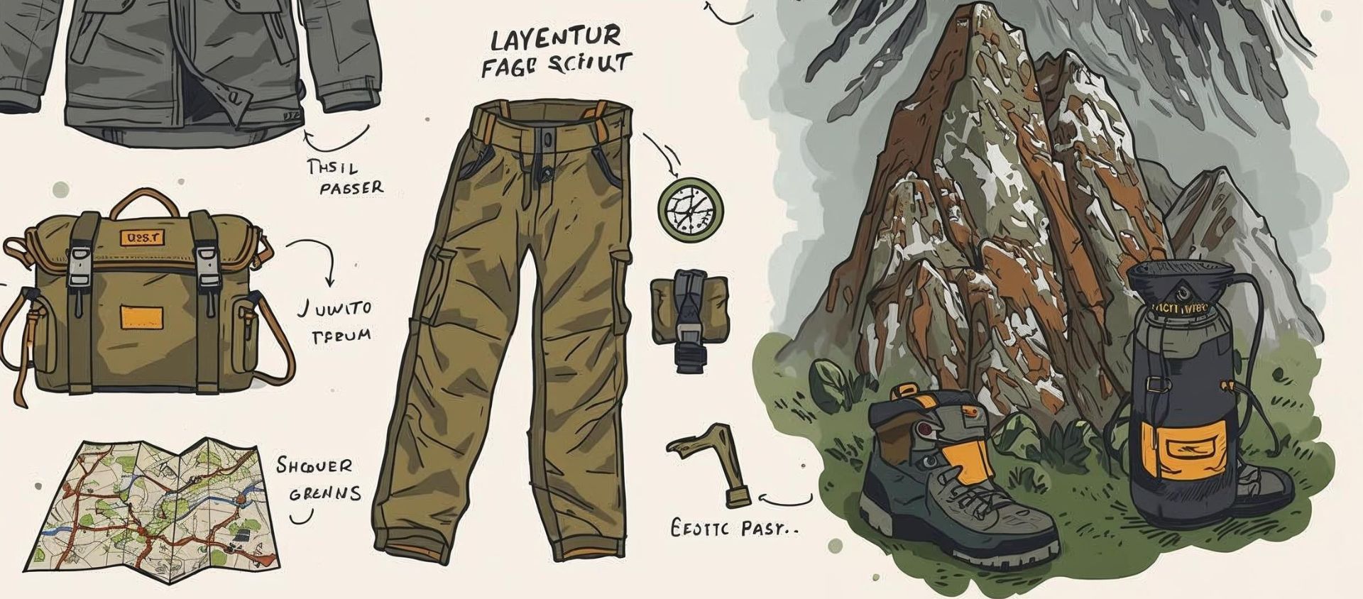 L'équipement essentiel trekking montagne