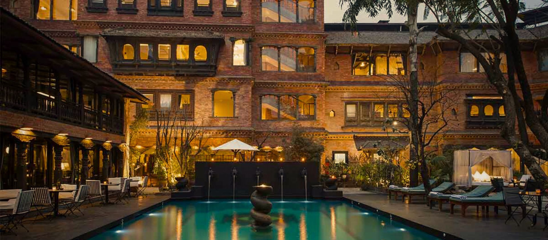 Les palais-hôtels restaurés nepal