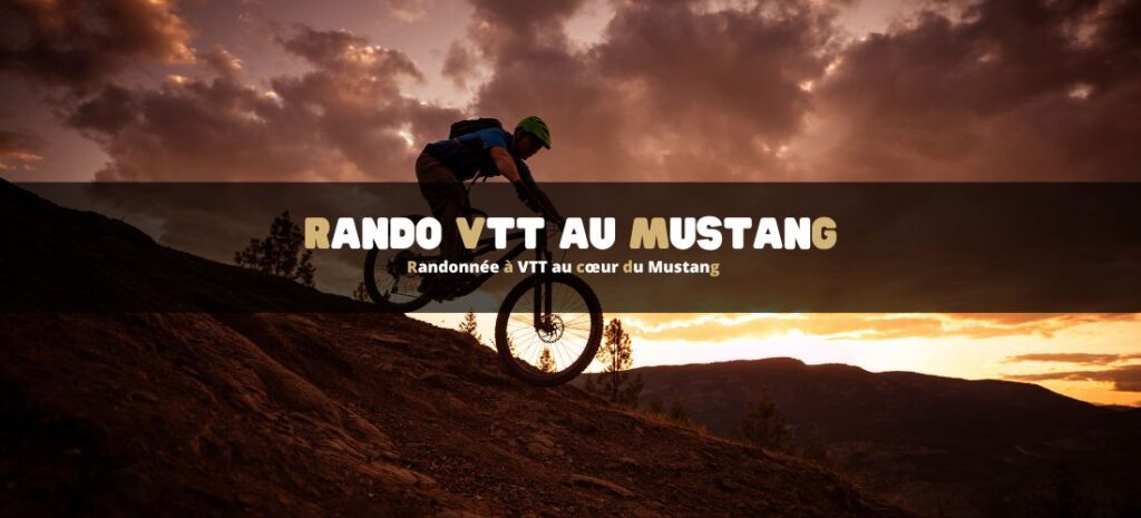 Randonnée à VTT au cœur du Mustang