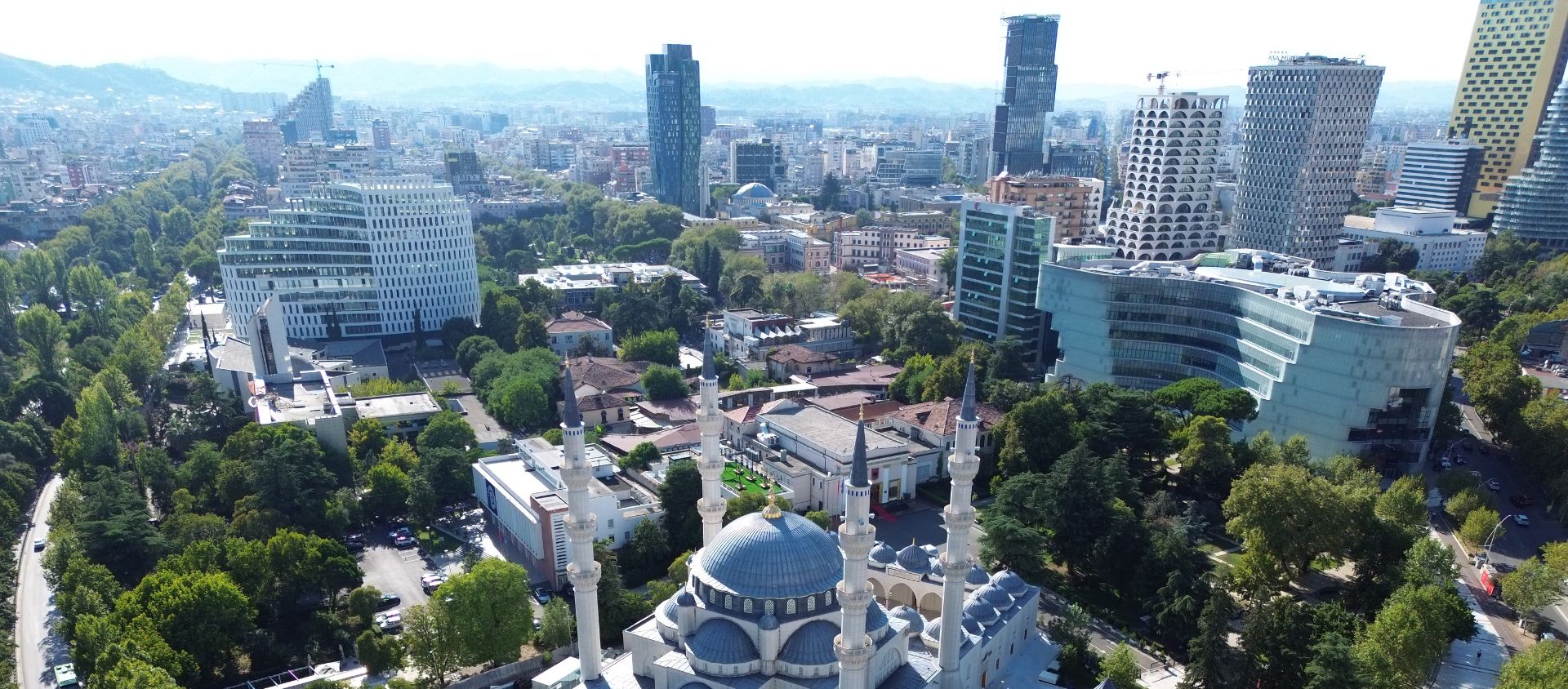 Tirana, capitale de l'Albanie
