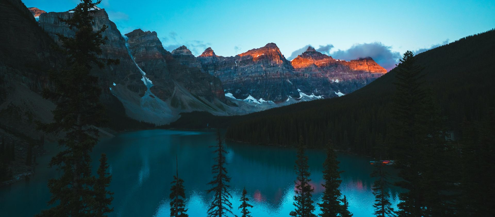 lac Moraine canada