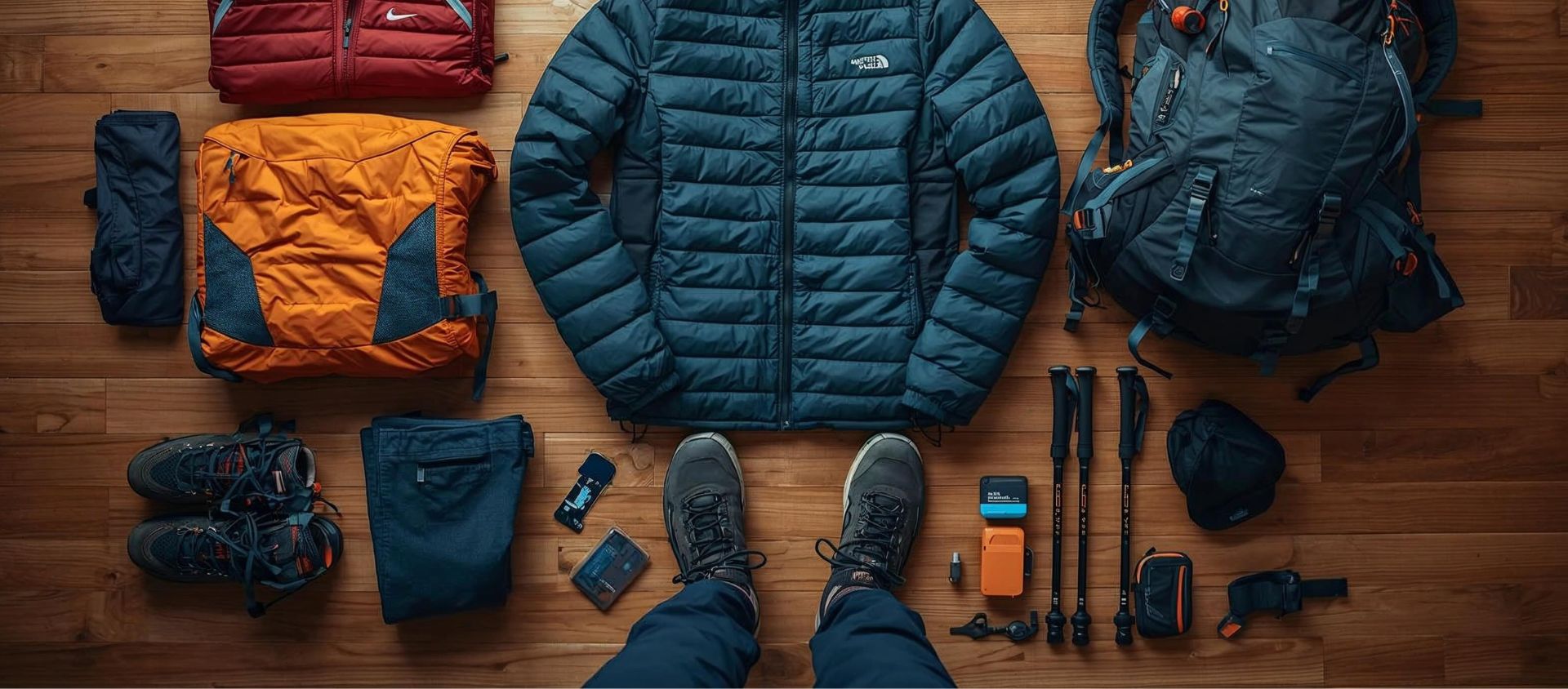materiel equipement randonnee trekking