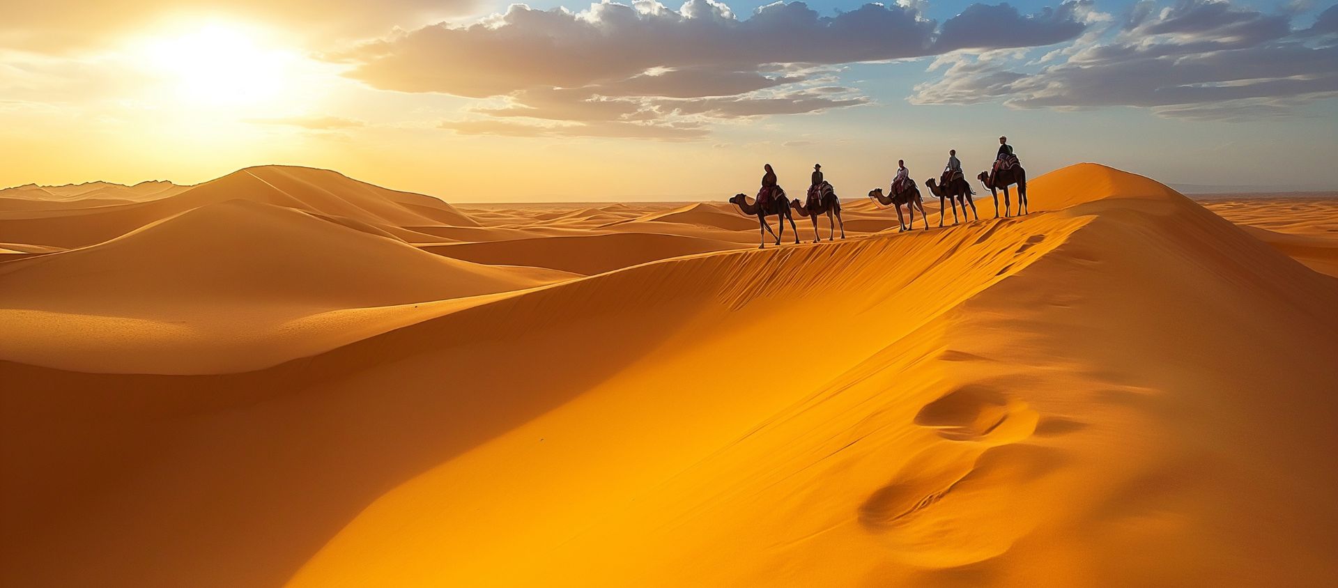 trek du désert du Sahara tunisie