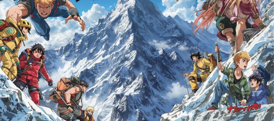 Les 5 meilleurs mangas qui parlent de montagne