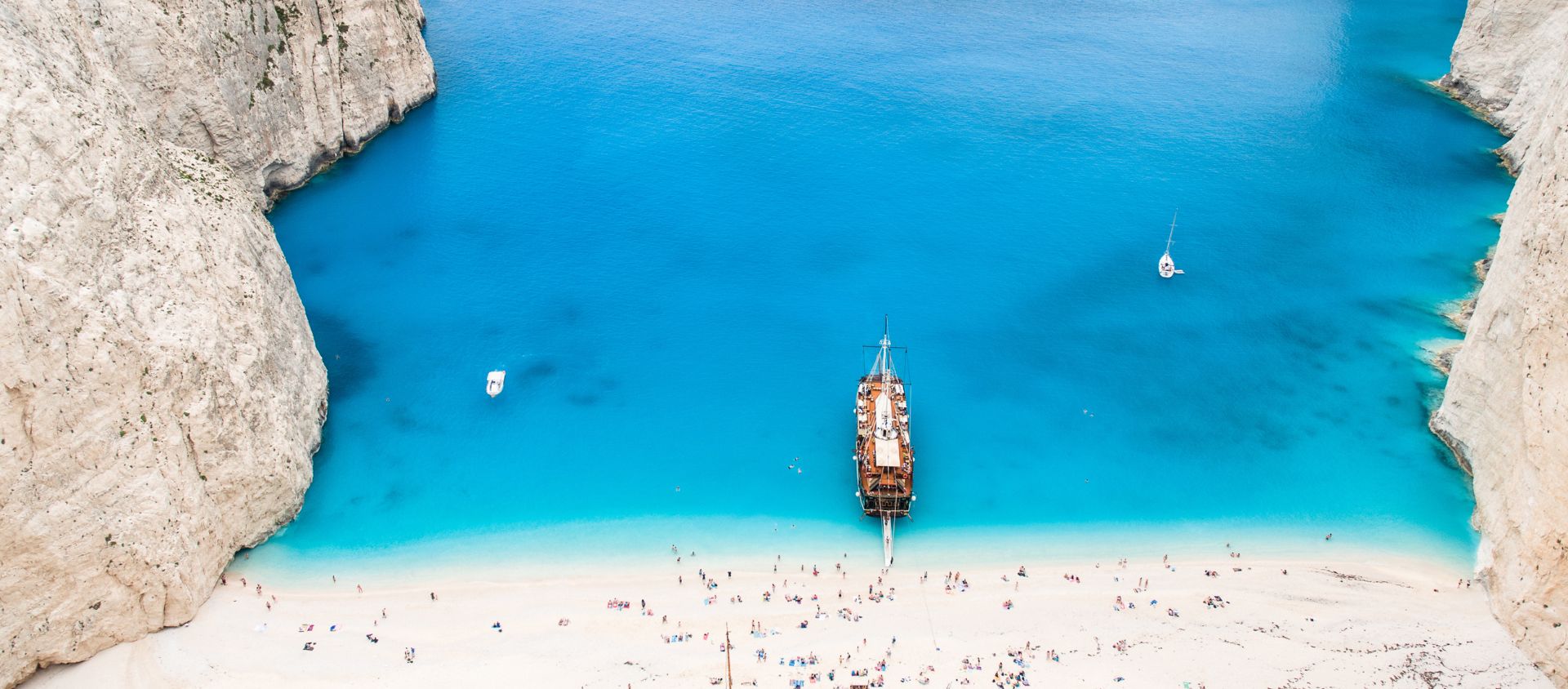 Navagio Beach en Grèce