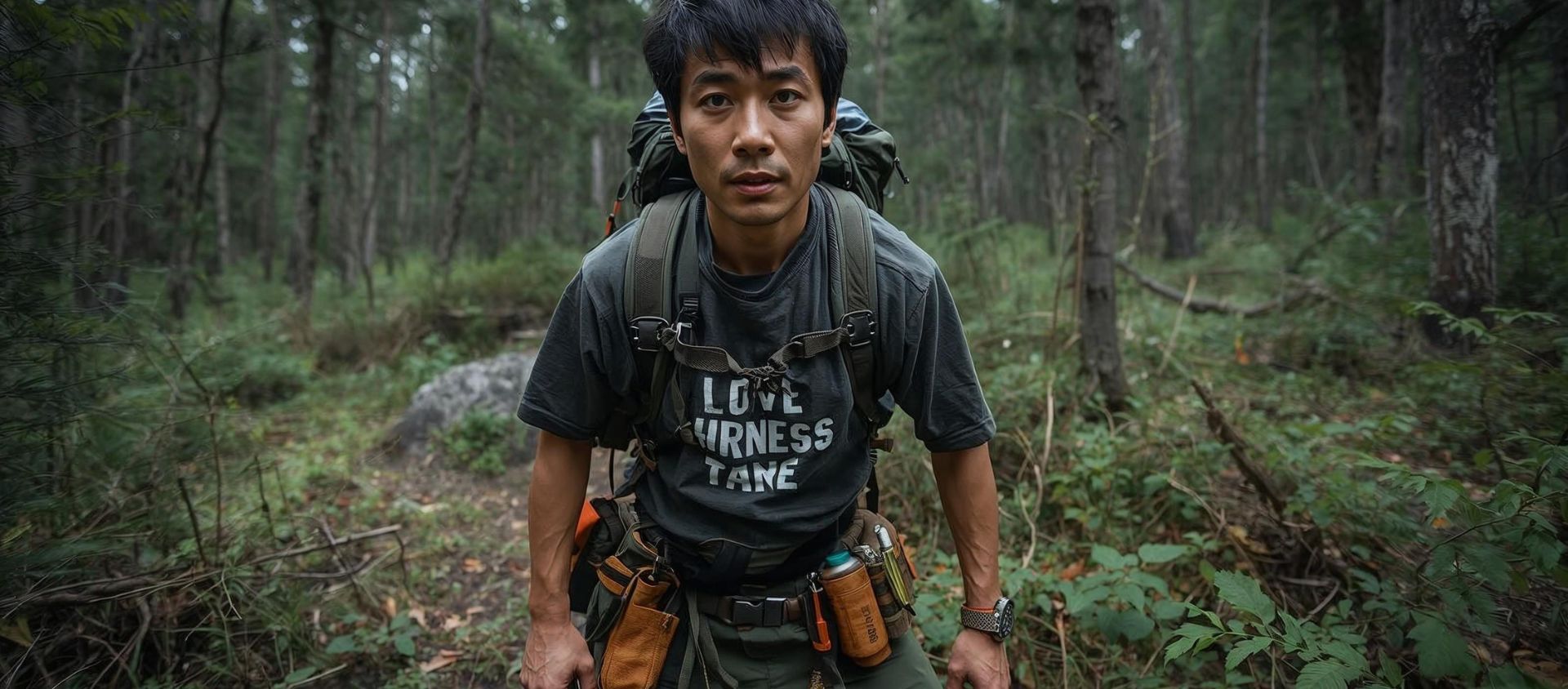 équipement pour effectuer un stage de survie encadré