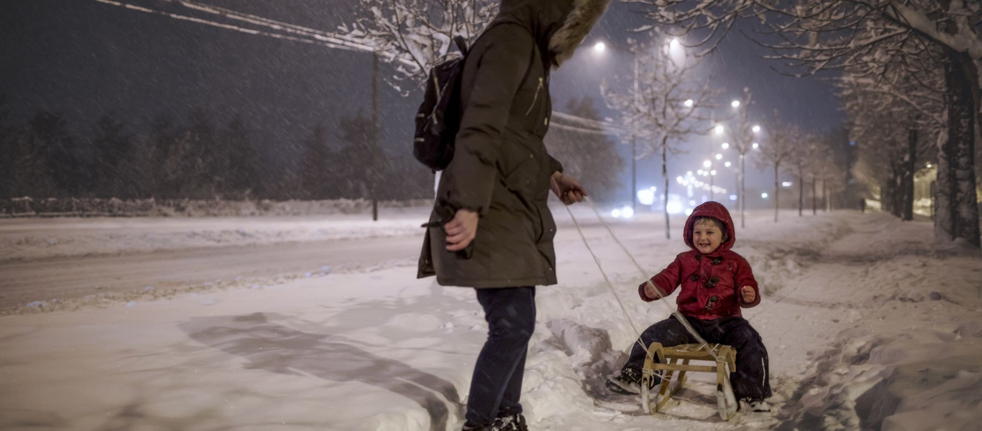 luge nocturne frissonnante chamonix