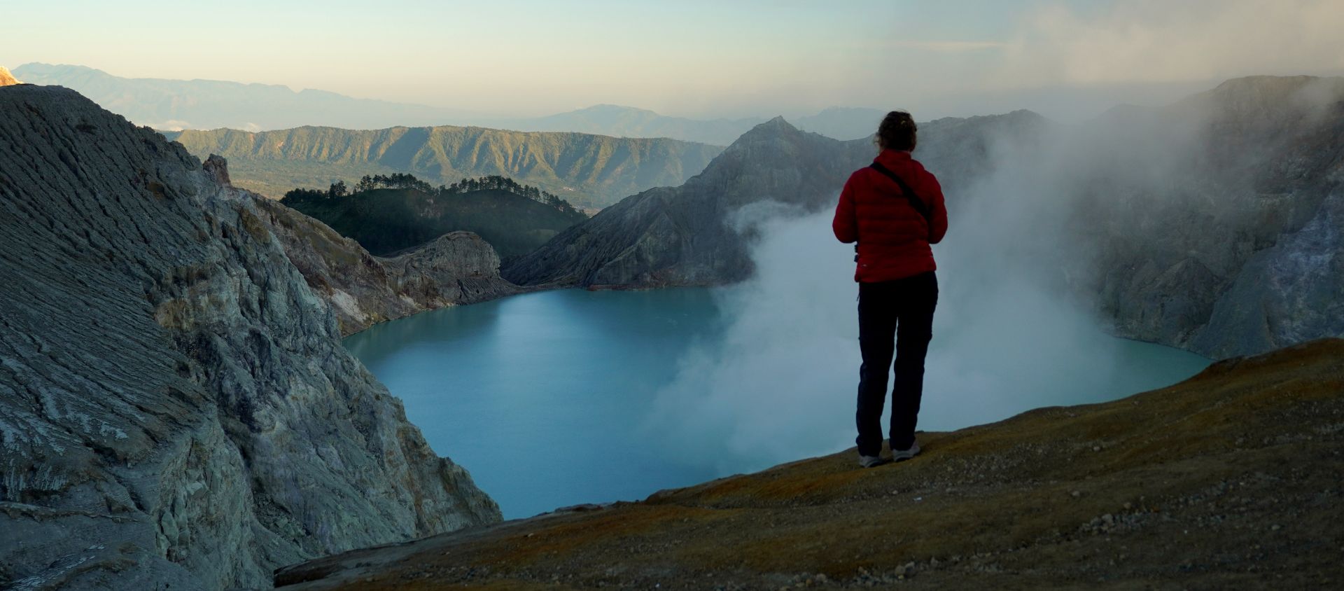 Ijen indonésie volcan