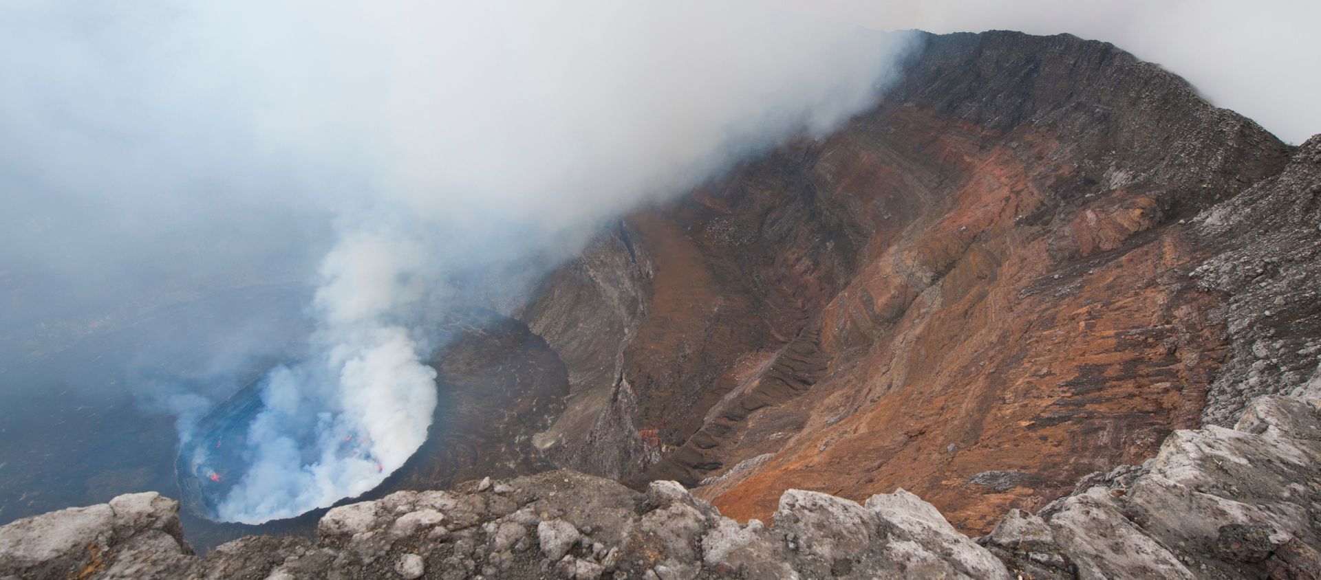 Nyiragongo Congo volcan