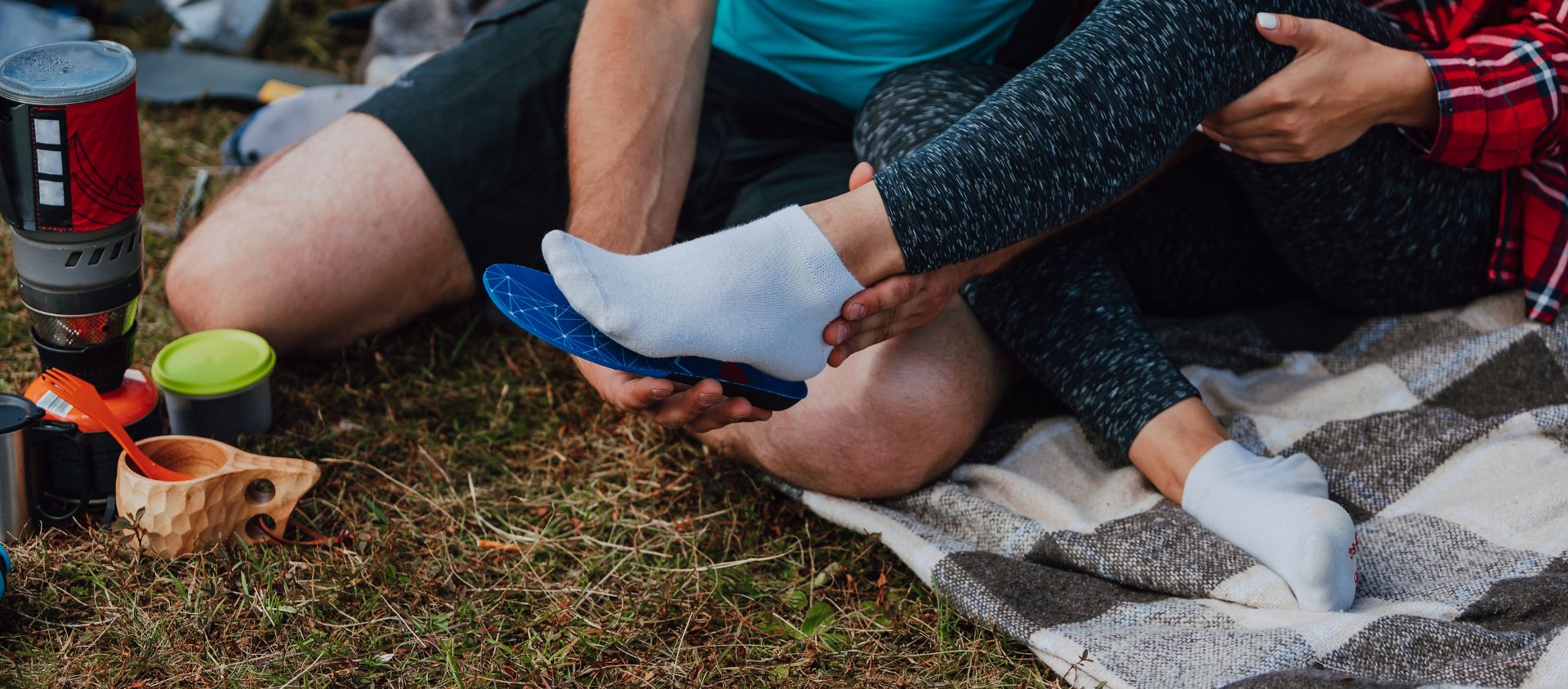 semelles chaussure trekking