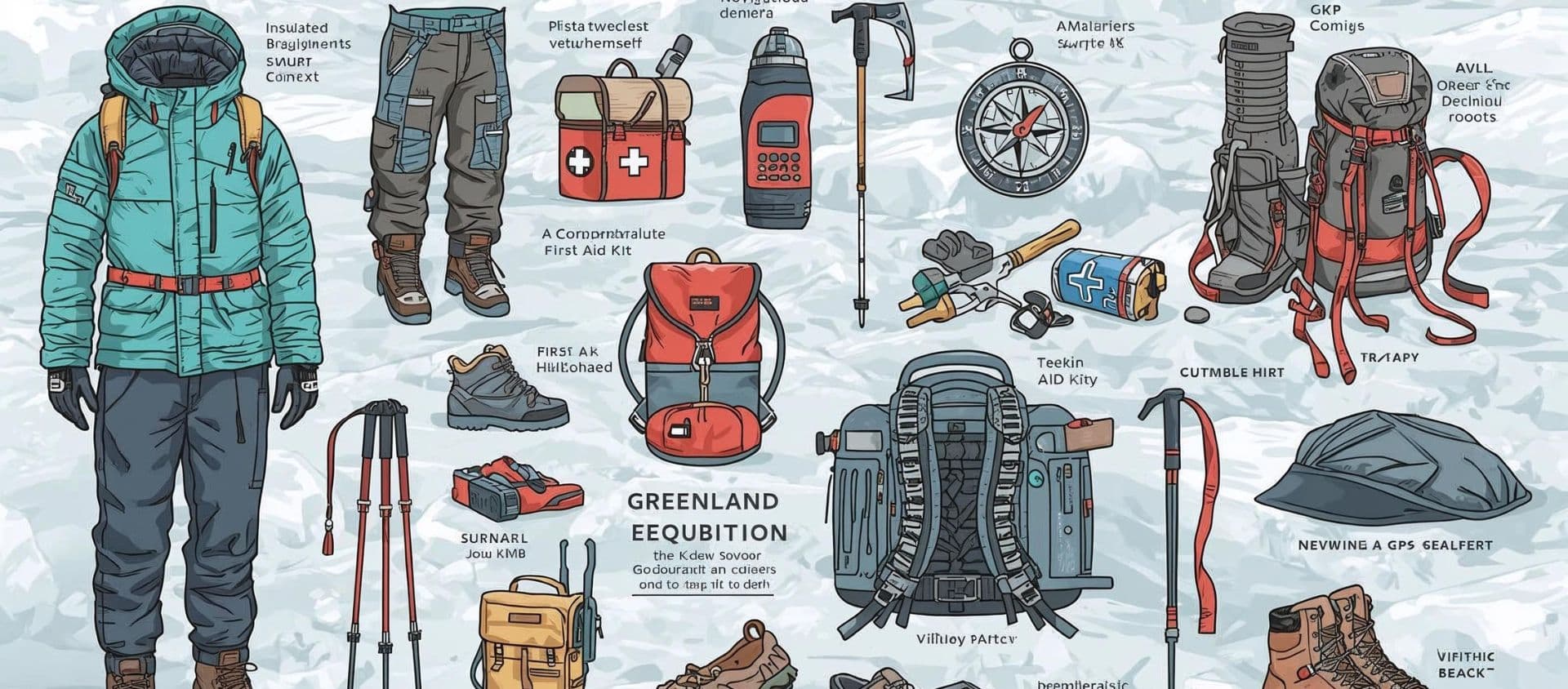 equipement expedition polaire groenland