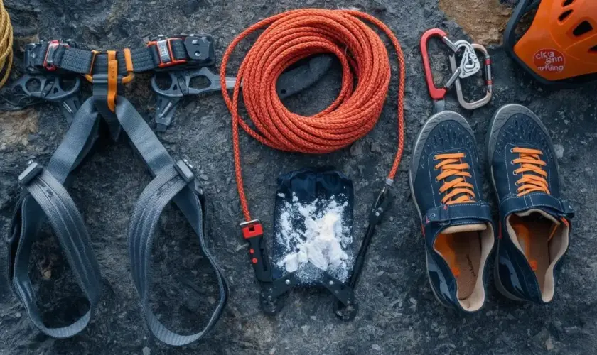 Escalade en falaise : le matériel de base pour passer de la salle au rocher en 7 étapes