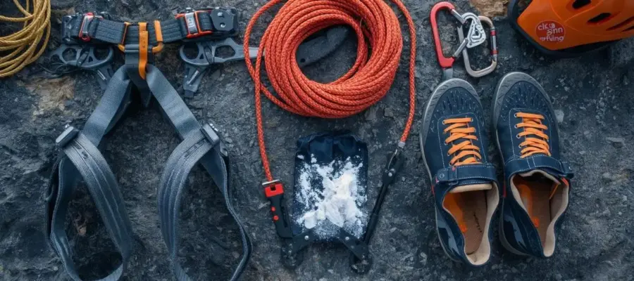 Escalade en falaise : le matériel de base pour passer de la salle au rocher en 7 étapes