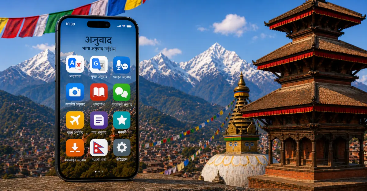 7 applications incontournables pour traduire le népalais en 2026