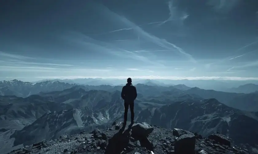 La psychologie de l'altitude : Gérer la peur et l'isolement