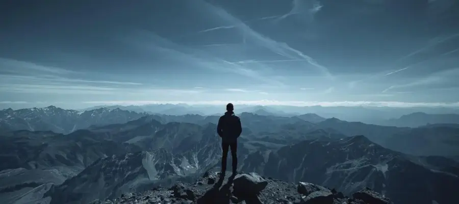 La psychologie de l'altitude : Gérer la peur et l'isolement