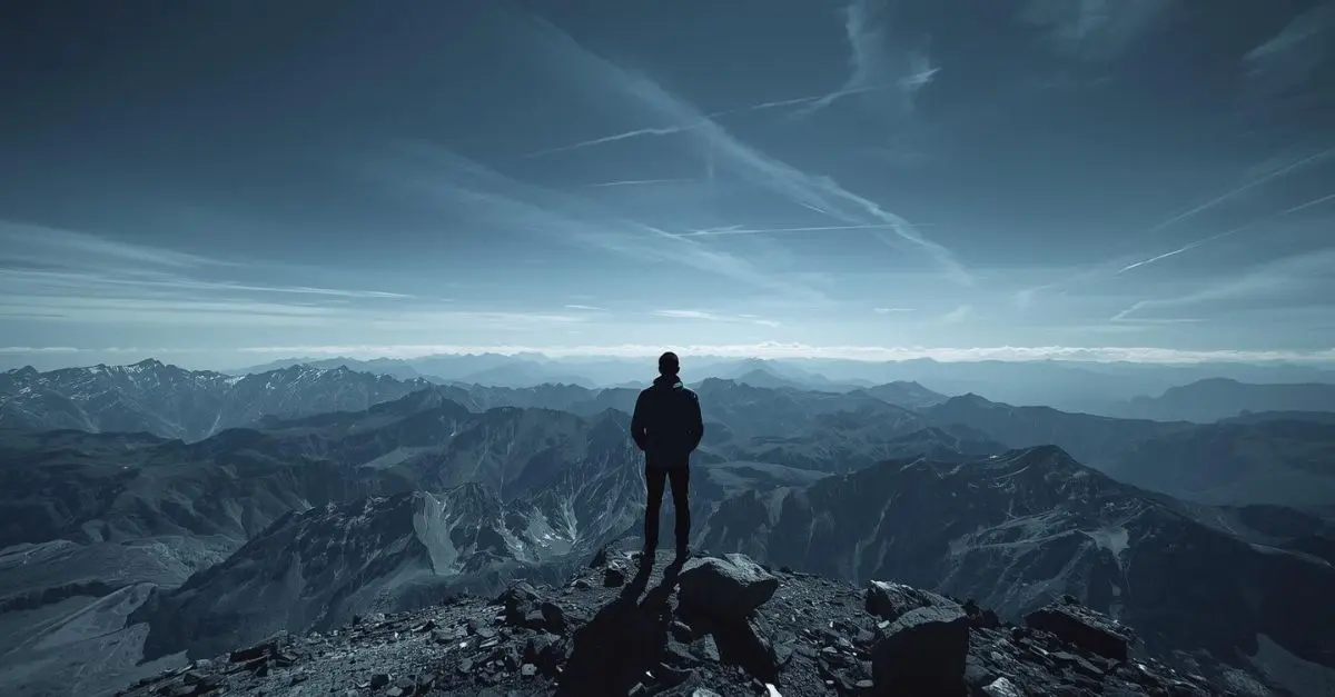 La psychologie de l'altitude : Gérer la peur et l'isolement