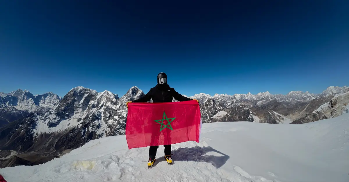 Le Lobuche East, quand la technique entre en jeu