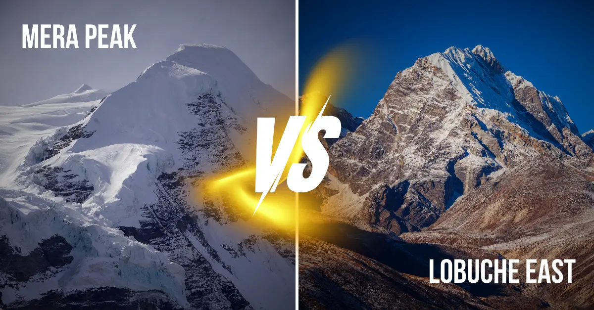 Mera Peak vs Lobuche East : lequel choisir pour votre première expédition himalayenne ?