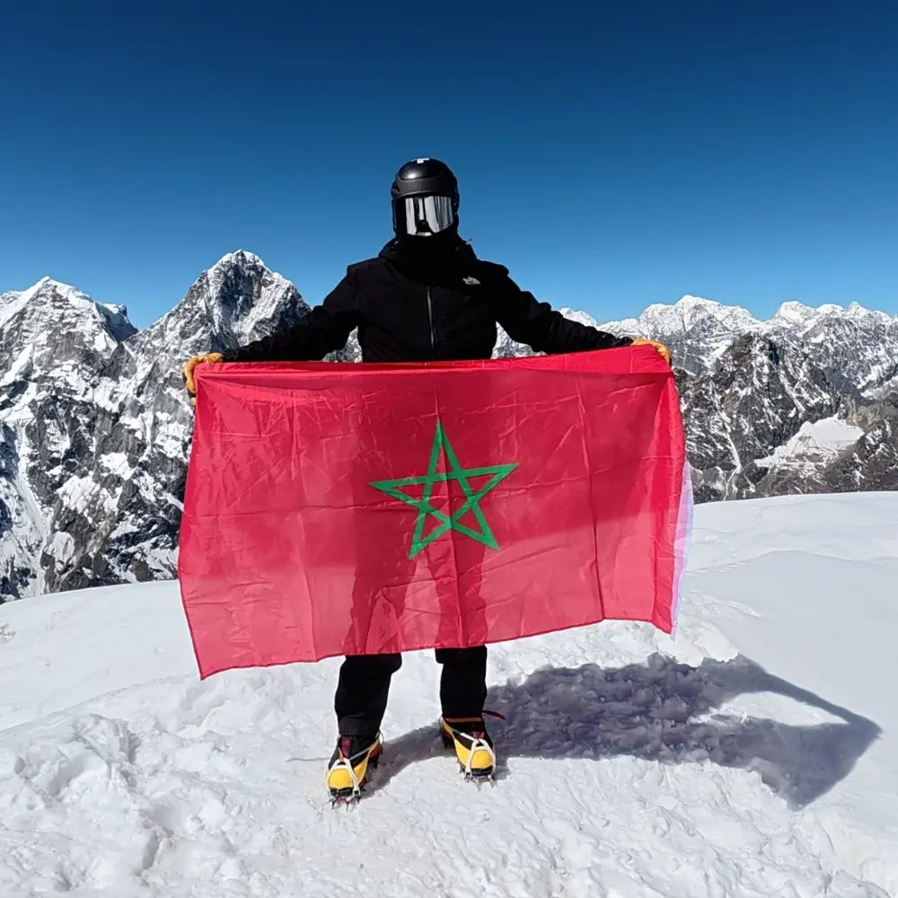 karim akachar alpiniste marocain Maroc Morocco alpinist maghrib