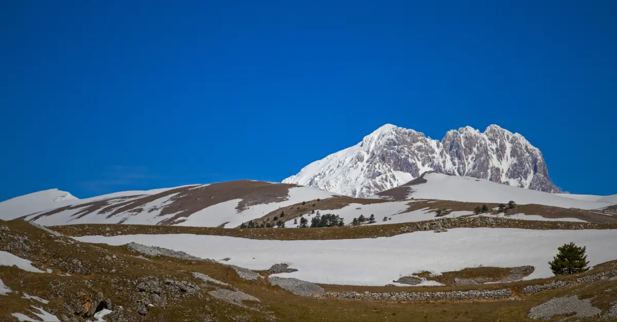 Corno Grande dans les Apennins