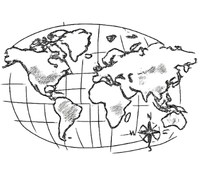 Carte monde alpinisme