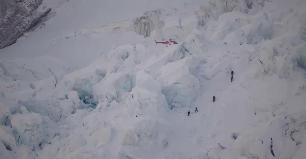 cascade de glace du Khumbu