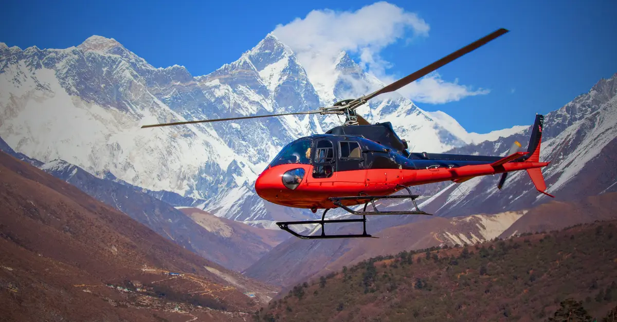 Hélicoptère au Népal : Les 5 plus beaux tours panoramiques