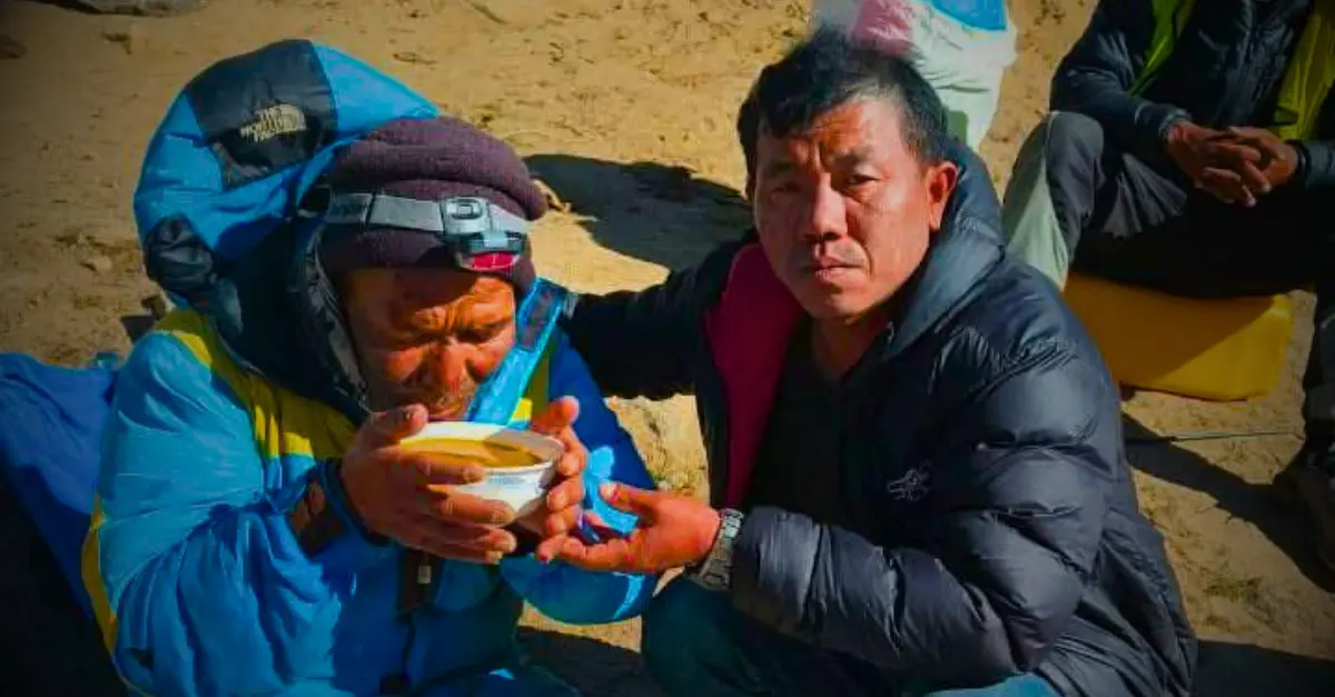 Hillary Dawa Sherpa retrouvé vivant : le miracle de l'Everest qui bouleverse le monde de l'alpinisme