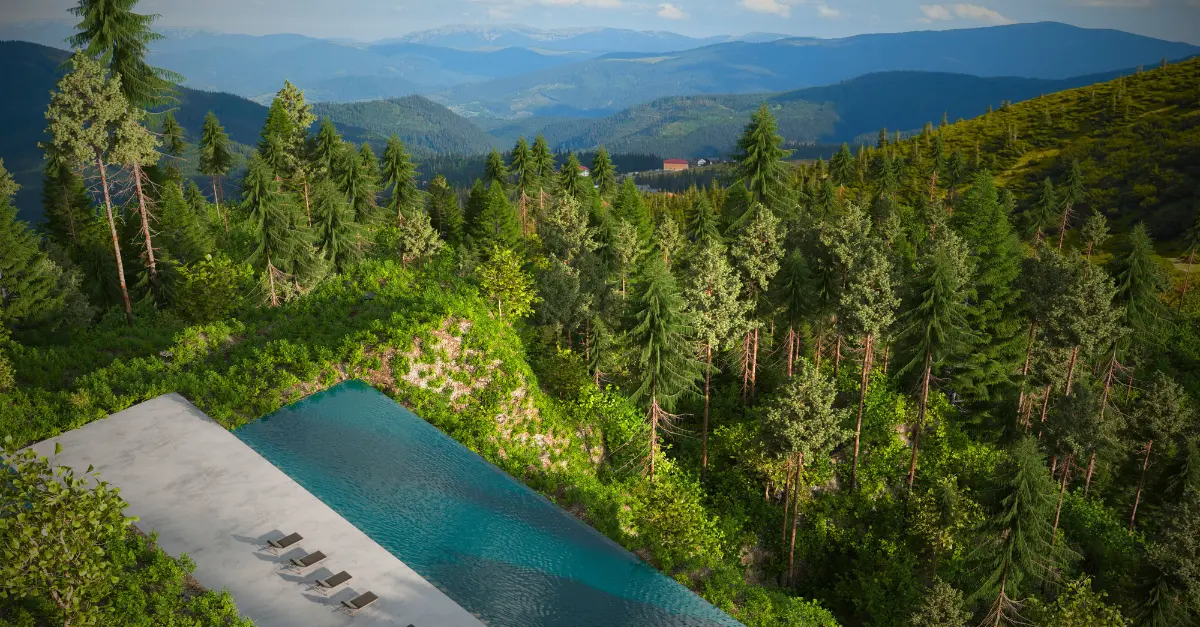 Piscine vue montagne, 5 adresses sublimes pour un séjour 2026