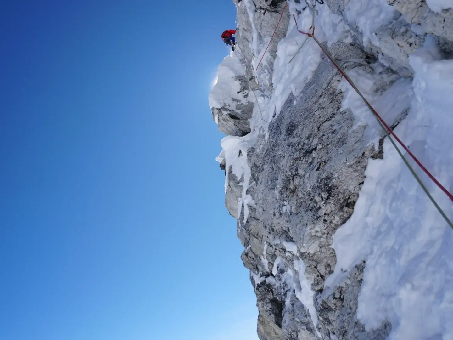 cara norte Kongde Ri Sar Nepal