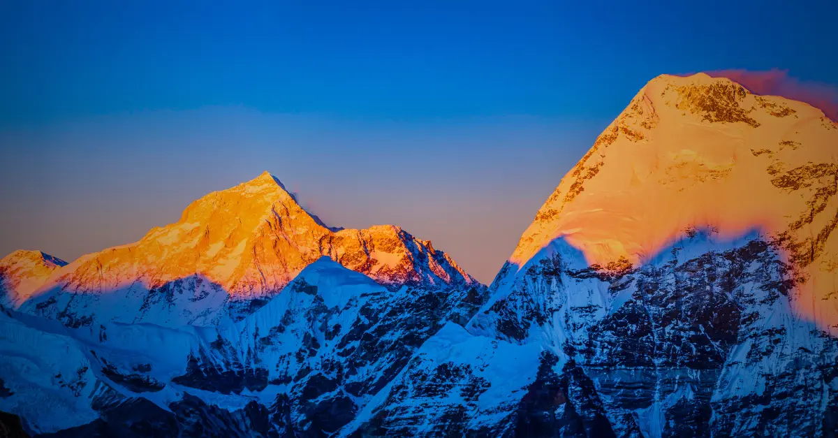summit Baruntse nepal