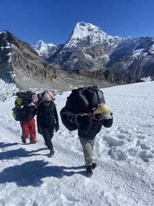 Photos du camp de base du Mera Peak au Népal sherpa Photos du camp de base du Mera Peak au Népal sherpa